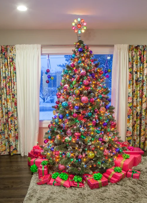 Rainbow sale christmas decorations